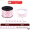 KatchOn, Love Red Ribbon for Valentines Day - 100 Yards | Red Heart Ribbon for Crafts, Red and White Ribbon with Hearts | Valentine Ribbon, Valentine Ribbons for Crafts | Red Heart Curling Ribbon